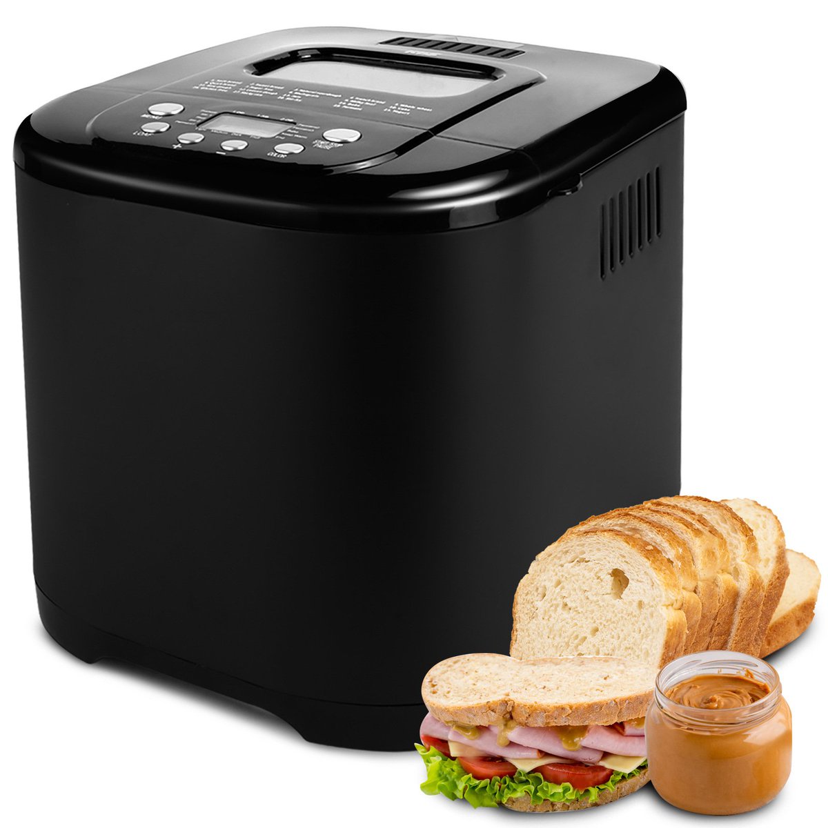luxofspa's tweet image. Upgrade your kitchen with our versatile Bread Maker! 🍞🏠 Enjoy 15 automatic programs: Gluten Free, Sourdough, Cake, and more. It also makes pizza dough, yogurt, and jams! 🍕🥛🍓 Shop now at kitchenncollection.com/15-in-1-2lb-br… and revolutionize your baking! #KitchenNCollection #BreadMachine