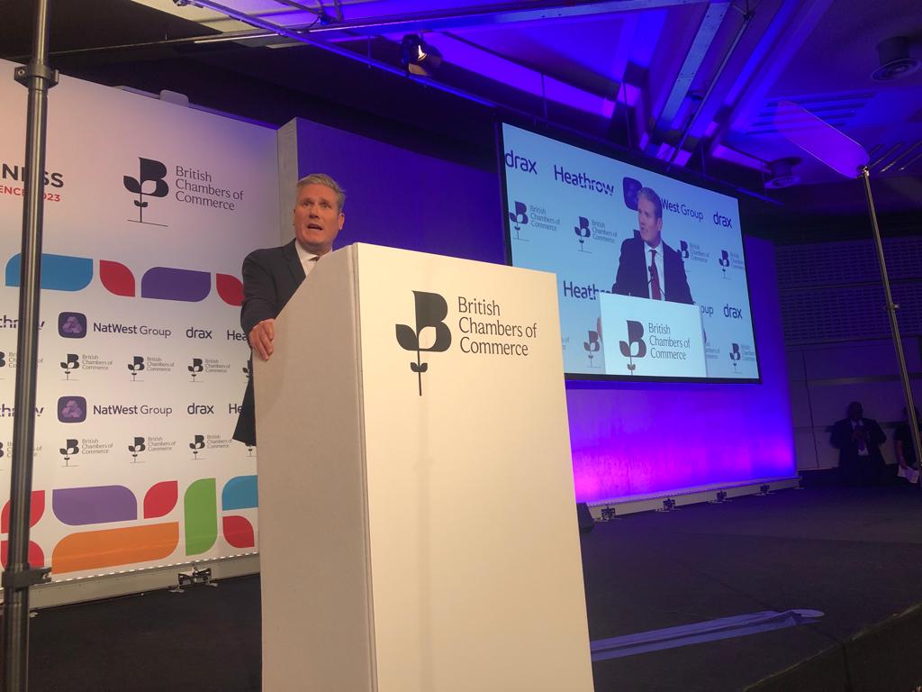 We are thrilled to welcome Rt Hon Sir <a href="/Keir_Starmer/">Keir Starmer</a> MP, Leader of the Opposition to the stage, to give the closing keynote speech.

Stay tuned for more... #BCCCONF

Headline partner <a href="/NatWestBusiness/">NatWest Business</a> <a href="/NatWestGroup/">NatWest Group</a> and supported by <a href="/DraxGroup/">Drax</a> @yourheathrow