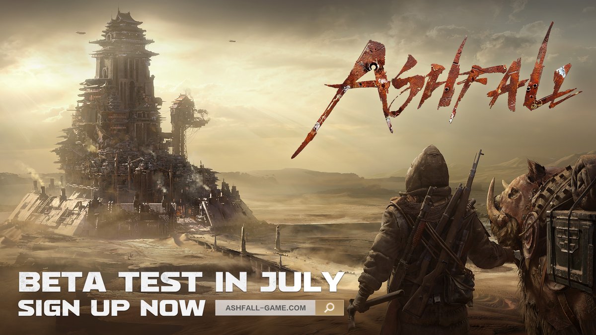 Ashfall (@playashfall) on Twitter photo The closed beta test of Ashfall will start in July, and the pre-registration for it is NOW OPEN! 
Don't miss this chance to join the epic adventure by simply filling out the questionnaire: research.easebar.com/htmls/jzz89i/p…
Or visit our official website to sign up: ashfall-game.com The closed beta test of Ashfall will start in July, and the pre-registration for it is NOW OPEN! 
Don't miss this chance to join the epic adventure by simply filling out the questionnaire: research.easebar.com/htmls/jzz89i/p…
Or visit our official website to sign up: ashfall-game.com