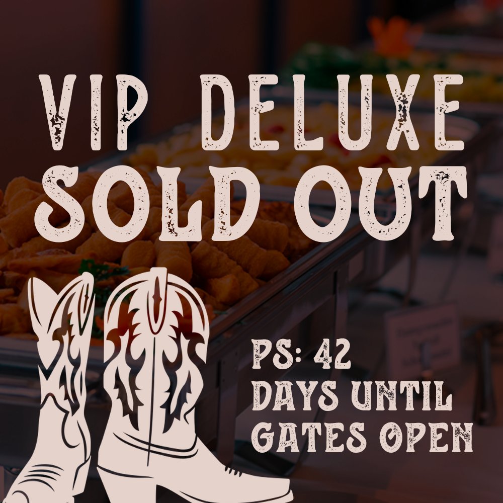 dauphincfest's tweet image. 🚨 We have some breaking news to share with you. VIP Deluxe tickets for #CFEST23 are officially SOLD OUT! 🎟️🔥
If you missed out on VIP Deluxe tickets, don't worry! General admission tickets and VIP Bar and Patio are still available so you can still join in the fun!