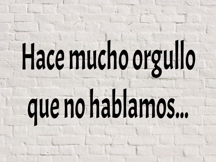 Arfediz2's tweet photo. El orgullo a veces es malo... https://t.co/cN5S9UnaCi