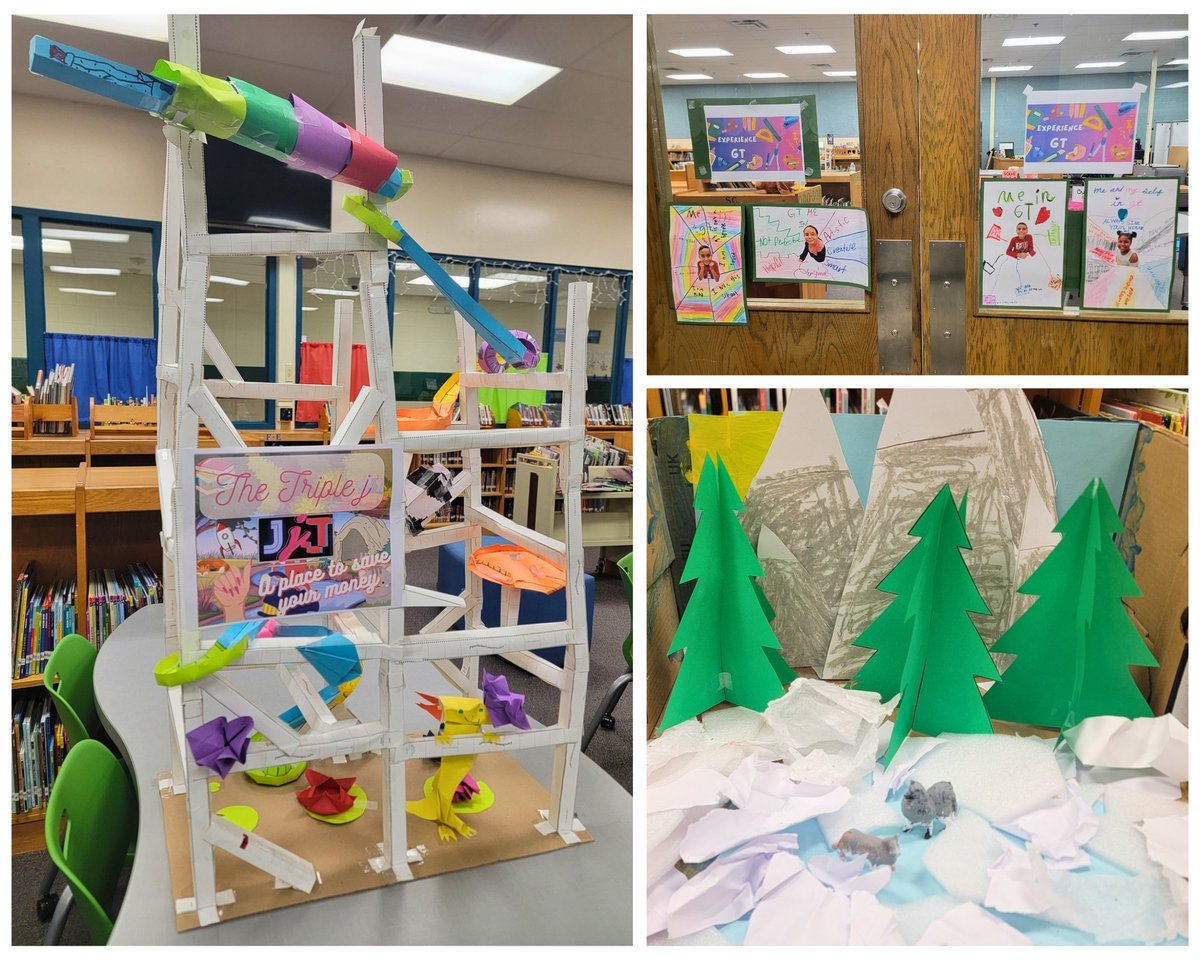 TimberwolvesGT's tweet photo. Our GT Showcase last night was a huge success!!!! The students' work shone brightly and everyone enjoyed getting to try some sample GT skill stations! π€©
@NISDLinton @NISDGTAA
#WhyGT #RootEdLinton #NorthsideGT #GATE #paperrollercoasters #GT #NISD #NorthsideISD https://t.co/V5x9pslvnh