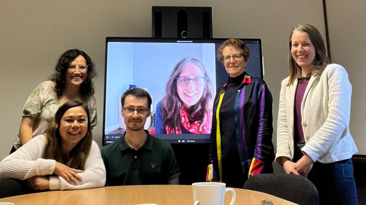 Great project meeting with Prof Sarah Metcalfe, @CulturalClimate, @fschrodt, @SophiaMardero, @RushtonDr, @BetsaDelaBB and Dr Oriol Ambrogio Gali to discuss preliminary results and next steps of the project!