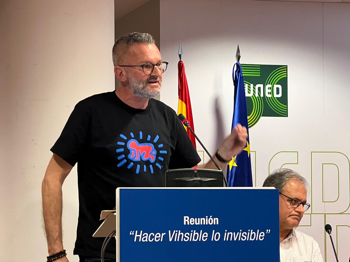 HIV Outcomes (@hivoutcomes) on Twitter photo 📣 "You won't end the HIV epidemics without us, people living with HIV!" 🗣️ Stephan Vernhes, patient representative from <a href="/assoAIDES/">Association AIDES</a>, delivers a powerful intervention at the <a href="/HIVOutcomes/">HIV Outcomes</a> Roundtable
Together, we can #EndHIVStigma and achieve #ZeroDiscrimination in Europe 🇪🇺 📣 "You won't end the HIV epidemics without us, people living with HIV!" 🗣️ Stephan Vernhes, patient representative from <a href="/assoAIDES/">Association AIDES</a>, delivers a powerful intervention at the <a href="/HIVOutcomes/">HIV Outcomes</a> Roundtable
Together, we can #EndHIVStigma and achieve #ZeroDiscrimination in Europe 🇪🇺