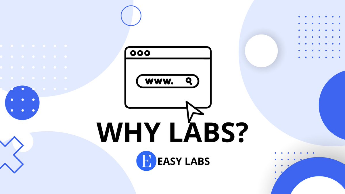 Easy Labs is a lab for Web3 project #development, covering branding, design, social media #management and #fintech product development. 

We differ from WEB3 marketing agencies in that we handle all aspects of project development. 

Contact us to bring your bold ideas to life!