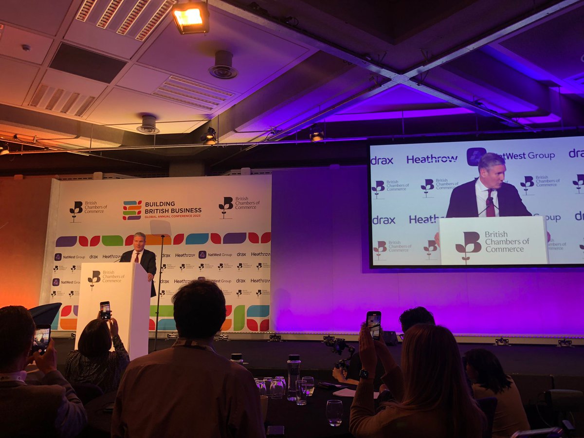 BCC Chair Sarah Howard introducing Keir Starmer MP, Leader of the Opposition, at the BCC Global Annual Conference.

#BCCCONF