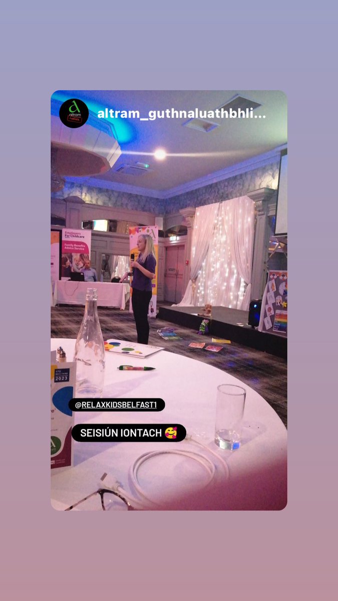 Relaxkidsbfast's tweet image. Was an absolute pleasure to speak at @altram’s event this morning on the importance of emotional regulation in early years settings. 
#toolsforlife #relaxkids #calm #positivethinking #happy #relaxkidsbelfast #childrensmentalhealth #affirmations #breathe #relaxkidscoach #wellbeing