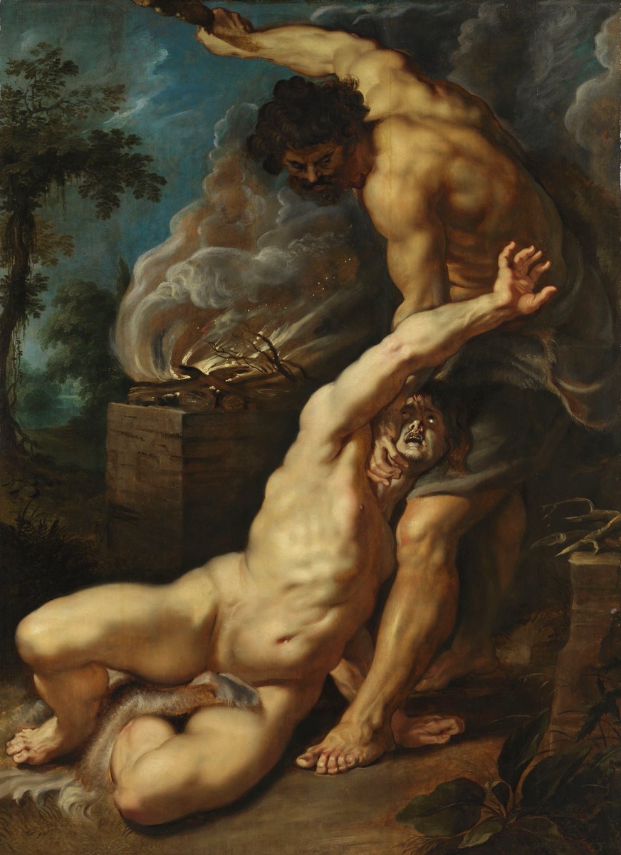 Cain Slaying Abel by Peter Paul Rubens.

#OldTestament #Bible #Biblical #Biblicalart #art #Rubens #PeterPaulRubens #cainandabel #painting #westernart #MASTERPIECE