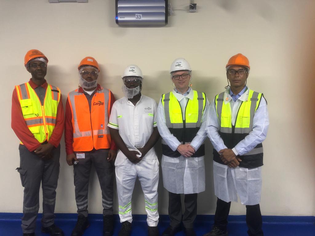 It was great to have Regional Managing Director Ryan Fleming attend an account management meeting with top client and global chocolatier Cargill last week. With the delicious smell of chocolate in the air everywhere we went it took a lot of discipline to leave the factory.