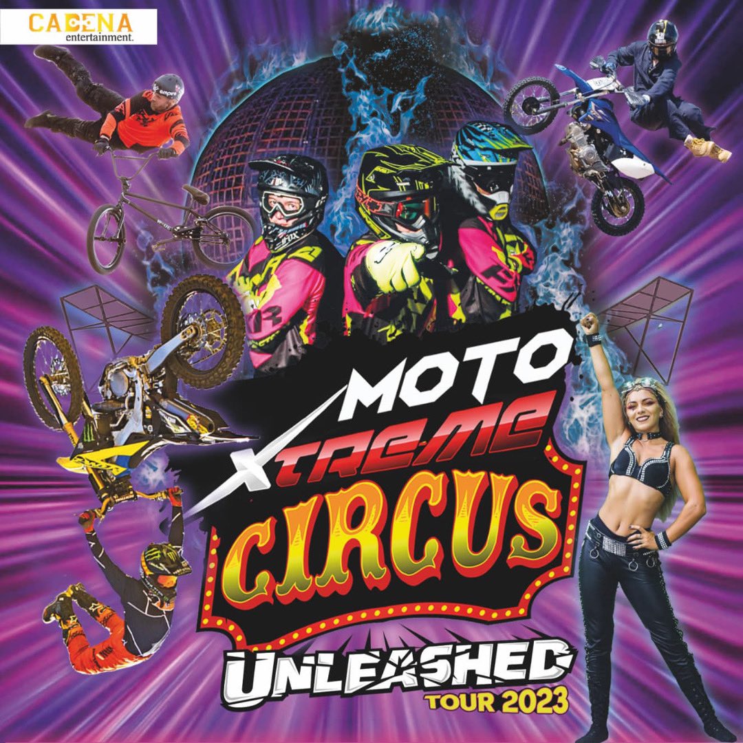 RMBRFairgrounds's tweet image. America’s greatest stunt circus begins this Friday! 🤩

Come see the action-packed family fun Moto X-Treme Circus Show!
🎟Get your tickets today. Limited pre-order tickets available.
▪️Adult Online: $20 
▪️Children Online: $8

#rmbfairgrounds #weekendfun