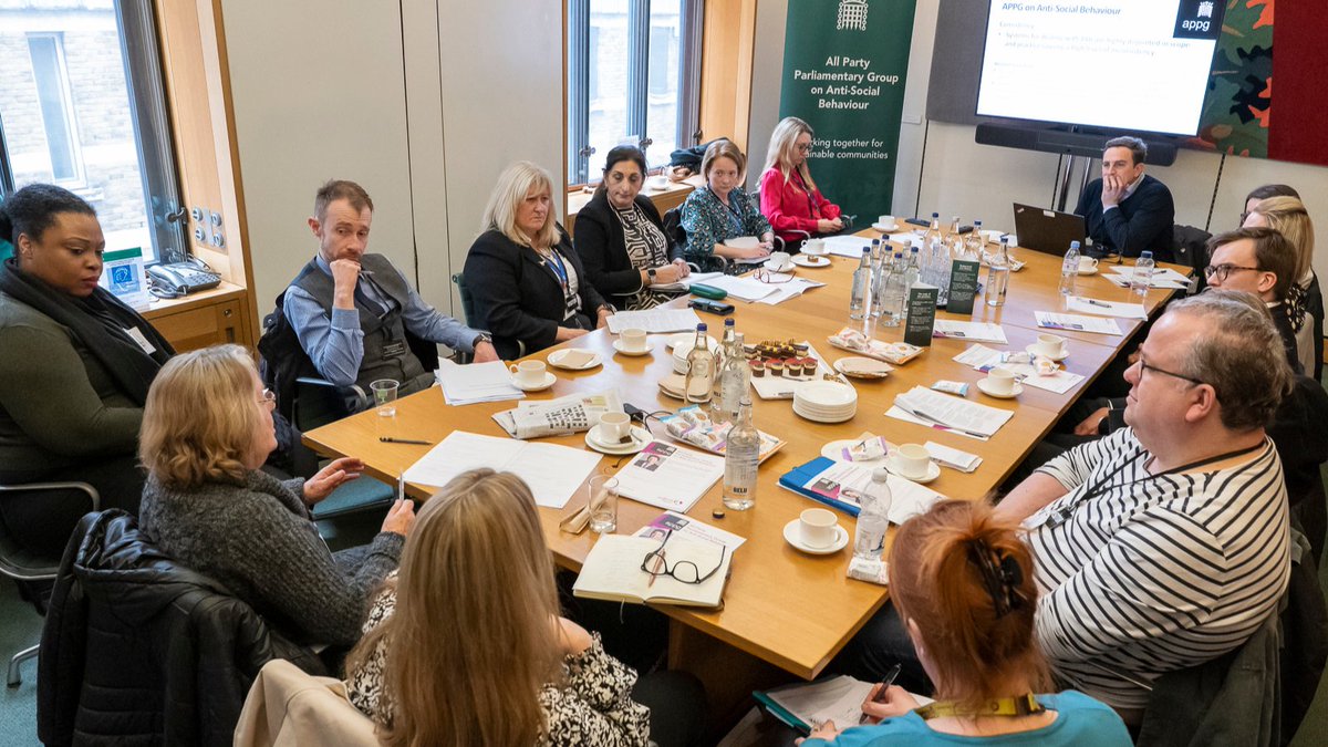 We’re in Parliament this evening to celebrate the launch of the APPG on #ASB First Inquiry Report.

We can’t wait to catch up with colleagues who have contributed to this report and worked together to make compelling recommendations to better address ASB in our communities.