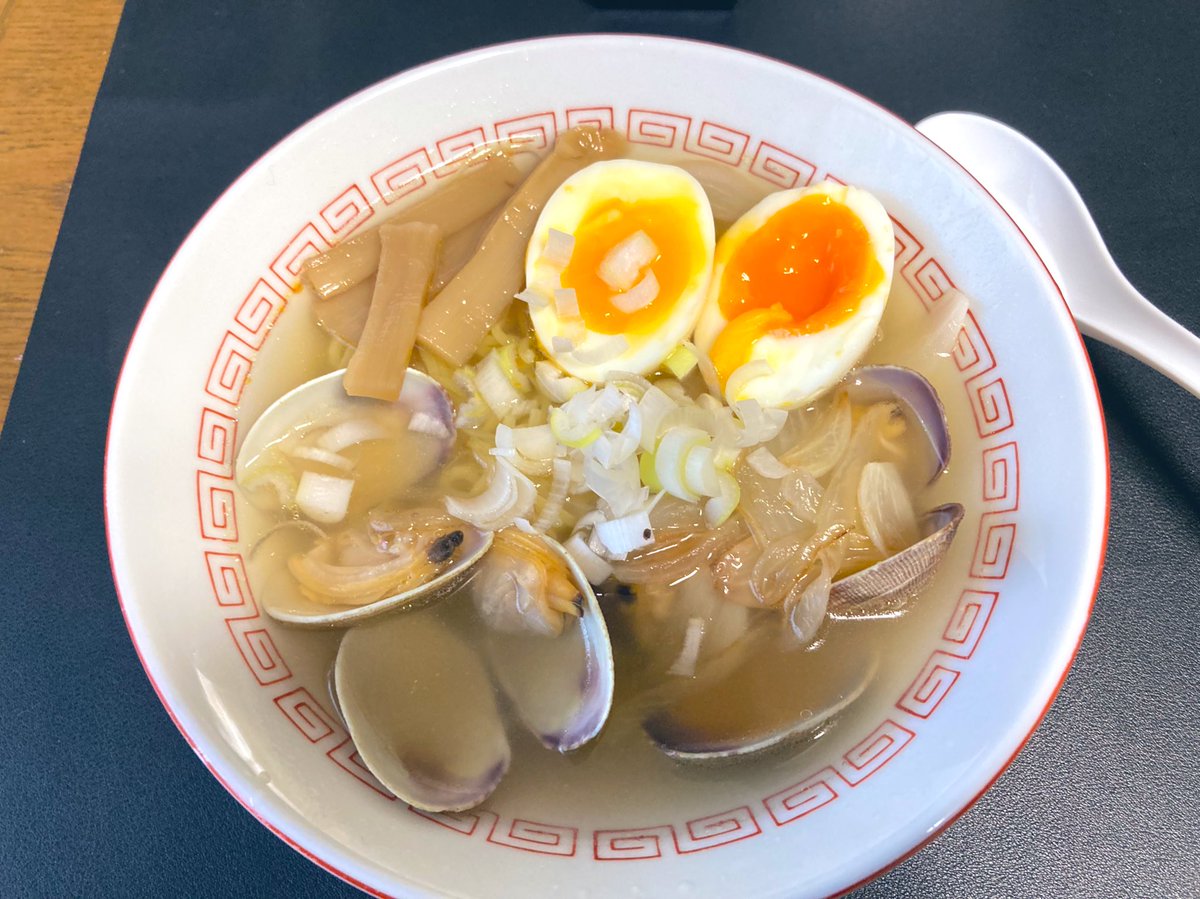 「これは弟がつくってくれたアサリの塩ラーメン」|たかすすき🍣🐈のイラスト
