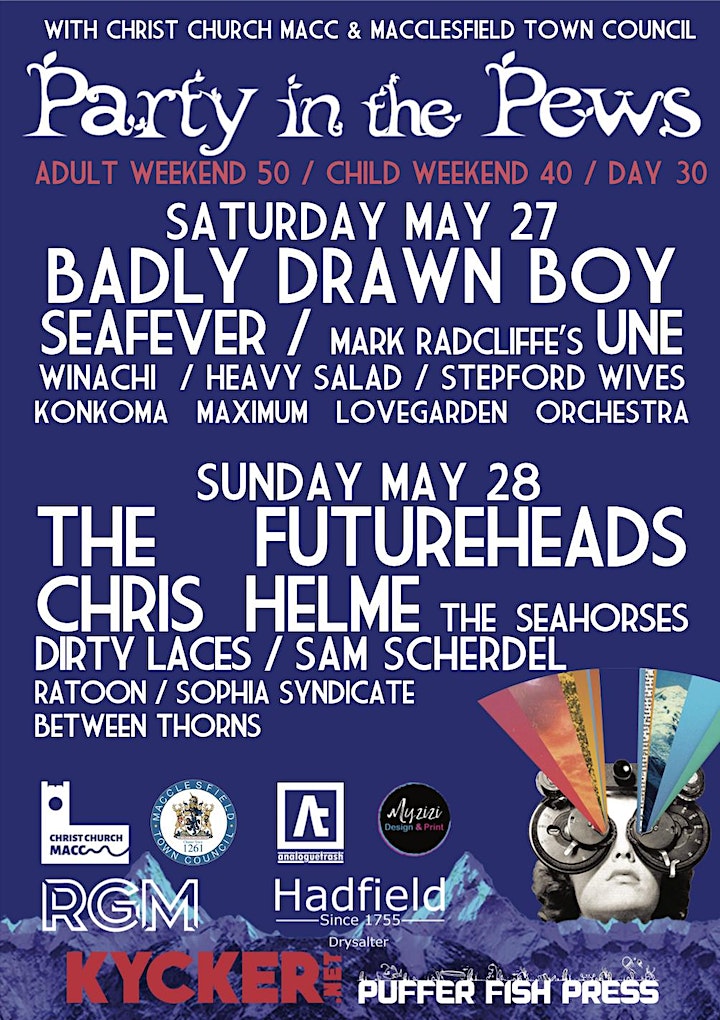 MaccArtSpace's tweet photo. We can’t wait to host arts workshops at @partyinthepews next weekend, May 27th &amp; 28th!
Buy your ticket today to support local charity, see great live music and try all the exciting workshops we’ll be offering over the fest wknd.
https://t.co/AyuAYB05iW  
#macclesfield #cheshire https://t.co/yo1rbwu0Zj