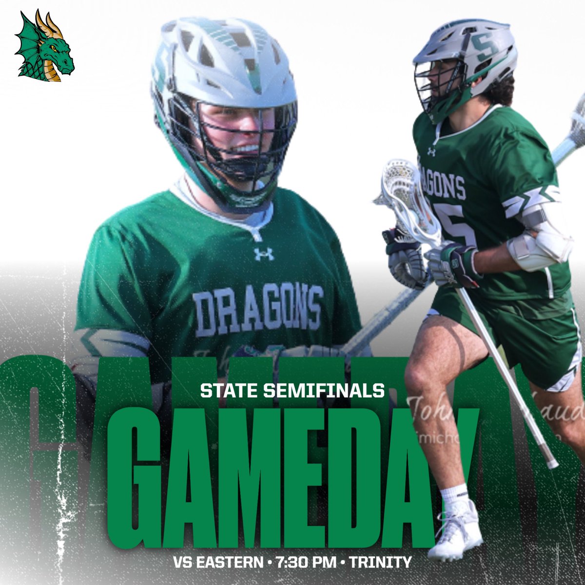 Final 4! Dragons take on Eastern tonight at Trinity!! 7:30pm Face-off. #southlax #wbd #LND #reloadrepeat #rentisdue #payday #greenmachine #ΣΟΕ