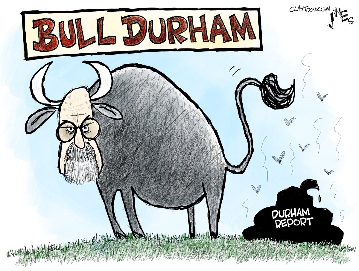 Bull Durham #DurhamReport #JohnDurham #BullDurham #Bull #Russia #Trump #MAGA #TrumpRussia #PutinsPuppet #RussiaHoax #TrumpCorruption #MuellerReport #BillBarr