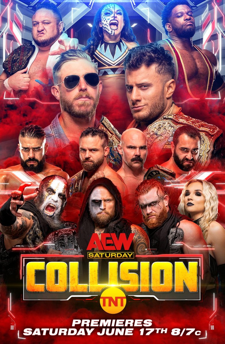 It is an amazing day to be a fan of pro wrestling

Wrestling on Saturday nights is back

#AEWCollision 6/17/23 only on @TNTDrama