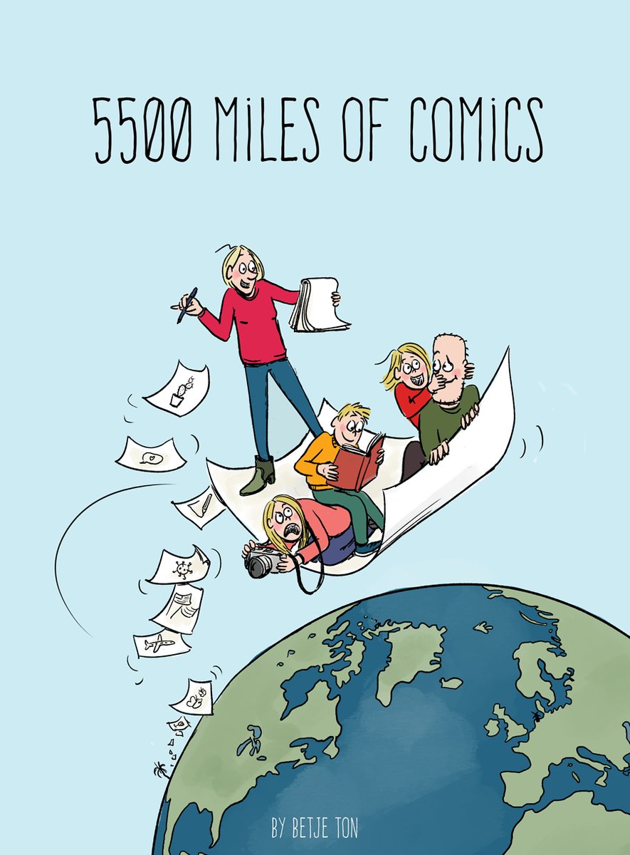 It's new comic book day and you can still take advantage of 5500 Miles of Comics' early bird sp4ecials! Get this 250 page humorous and heartfelt comic journal from Betje Ton!

zoop.gg/c/5500milesofc…

#graphicnovel #ncbd #comics #comicbooks