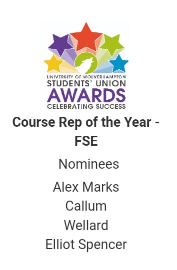 wlv_fseac's tweet photo. 3 of our Community Hub regulars have been shortlisted for the SU's Course Rep of the Year award. Well done Alex, Callum &amp; Elliot. Thank you for the time and care you put in to supporting your peers - you are all winners to us! https://t.co/3wmxXWS8ke