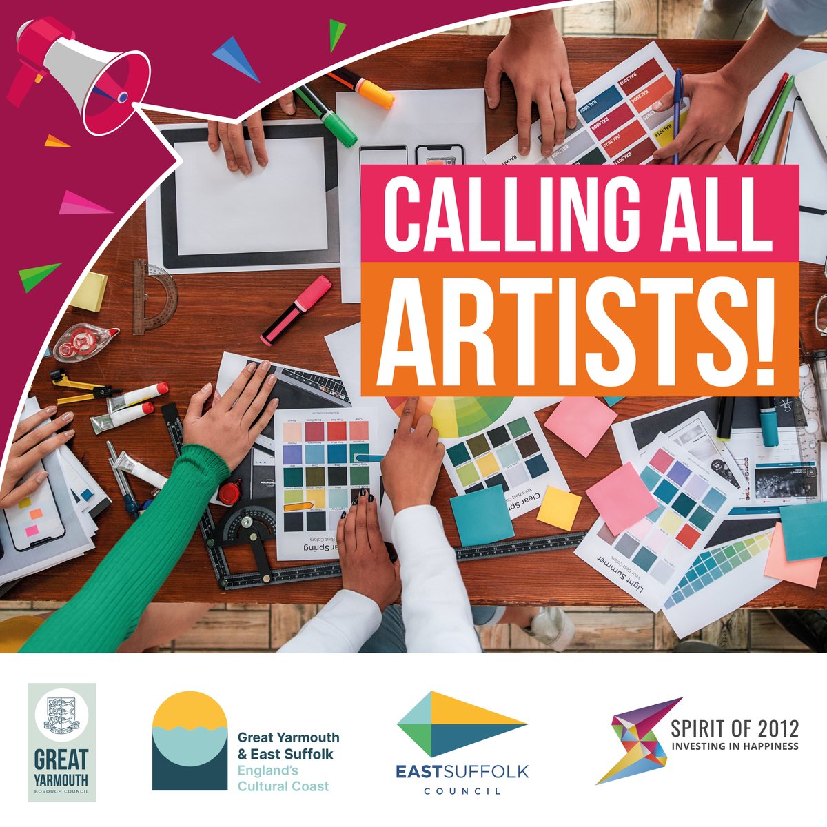 TownHallGY's tweet photo. Just a few days left to win the £350 first prize and three runners' up prizes of £50 in our design competition. We need a new logo for the branding of our new Cultural Connections Volunteering project. Closing date Sunday, May 21. Full details here https://t.co/hdIqzXZPGC https://t.co/EzuthIZ9bs