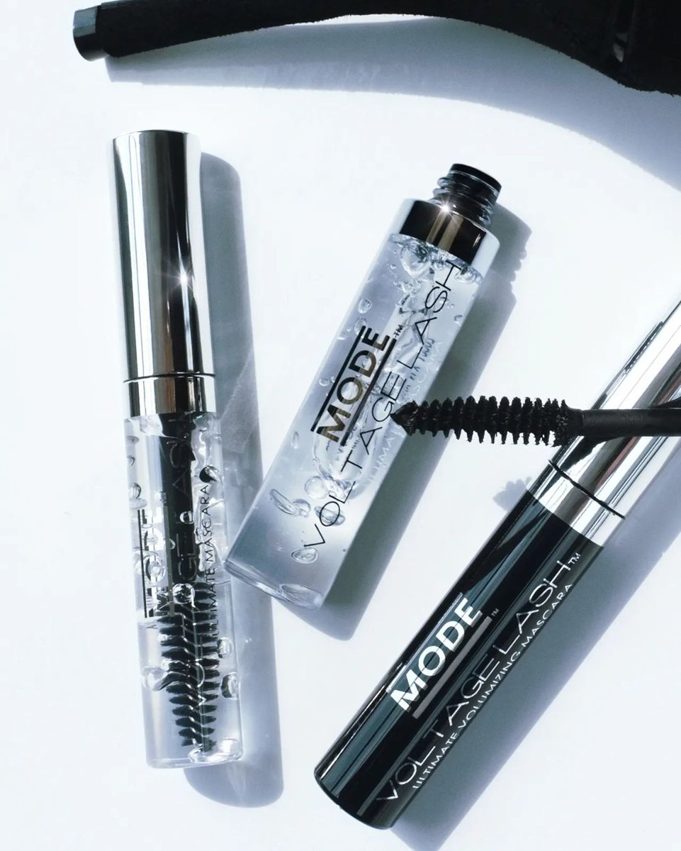 MODEcosmetics's tweet photo. Double Duty Brow &amp; Lash Beauty👯Our multi-purpose Voltage Lash™ Ultimate Clear Gel Mascara has got you covered perfectly polished lashes + taming unruly brows with POTENTNaturals™ olive fruit oil, organic shea butter, Moroccan argan for lush flexible conditioned lashes! #MODE https://t.co/GVFg0iqdVX