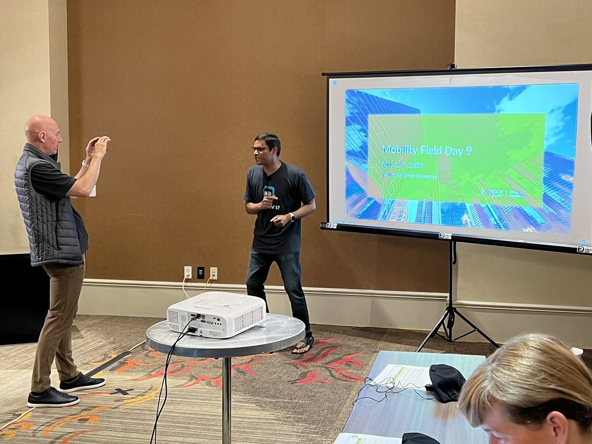 Tune in in 15 minutes for <a href="/JuniperNetworks/">HPE Juniper Networking</a> kicking off #MFD9