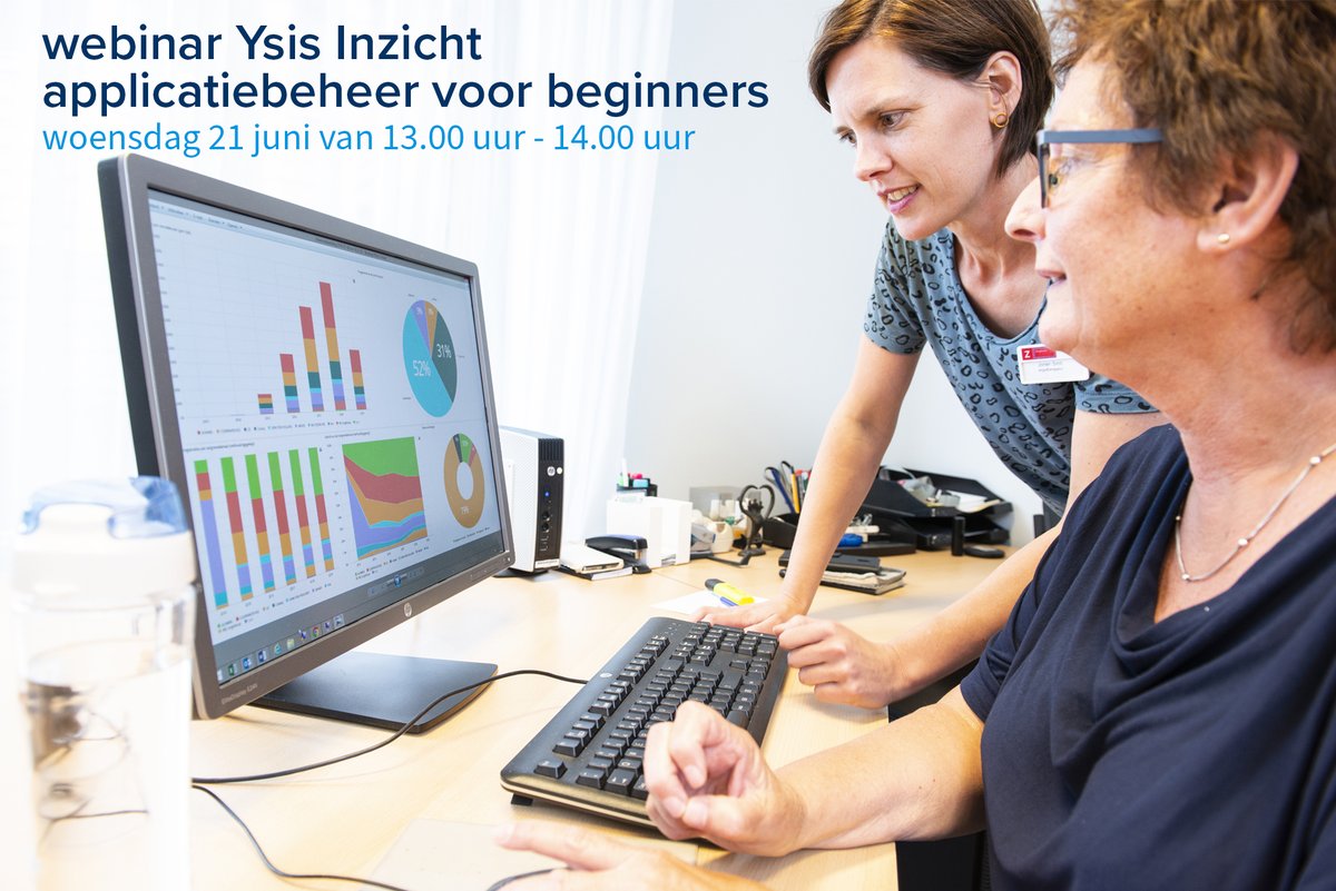 📅 Tip: Webinar Ysis Inzicht applicatiebeheer voor beginners op 21 juni! Hoor deze middag o.a. welke standaard dashboards relevant zijn per vakgroep en welke mogelijkheden er zijn in het gebruikers- en dashboardbeheer.📊 Voor alle info &amp; aanmelden ▶️ bit.ly/3cpE93T