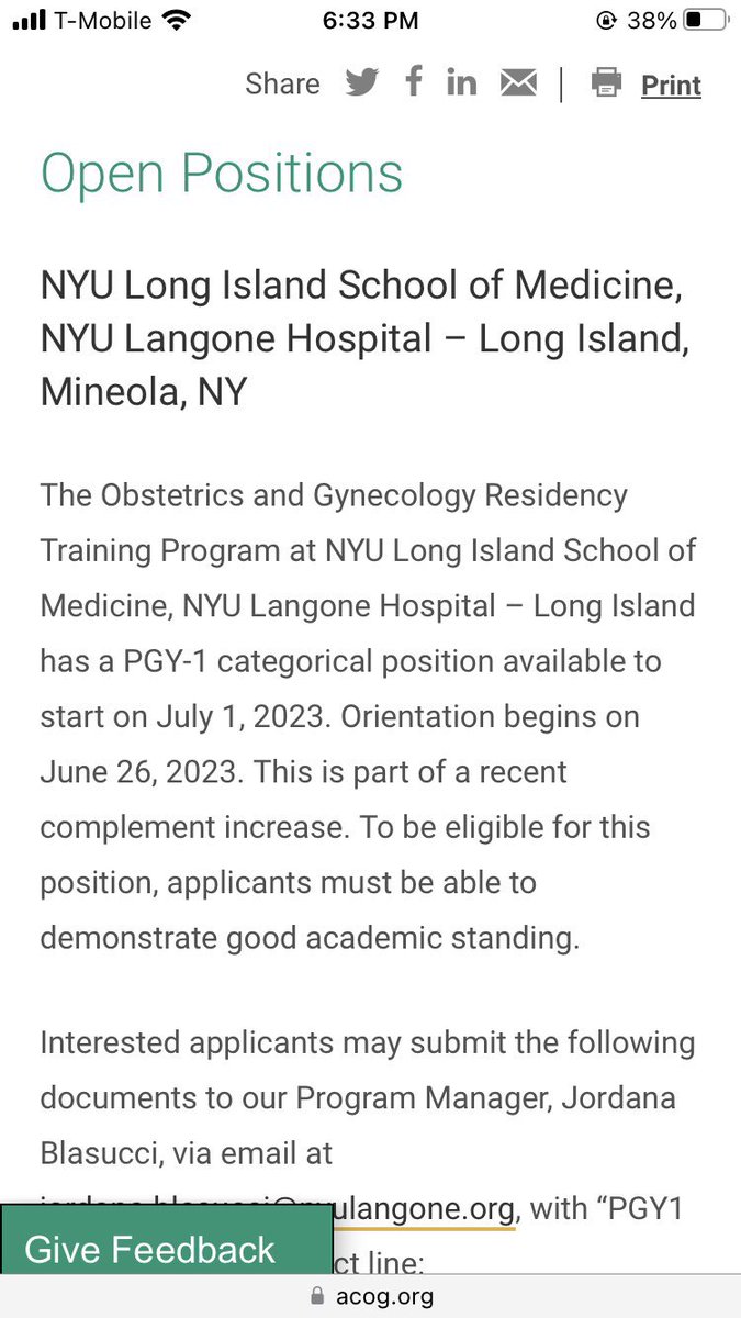 Inside The Match (@inside_thematch) on Twitter photo #Unmatched Applicants: Categorical PGY-1 OB/GYN position available to start in July 2023 in Long Island, NY (orientation begins in June). H/t <a href="/sayjaygay/">sarah jane</a> #InsideTheMatch #OBGYN #Unmatched Applicants: Categorical PGY-1 OB/GYN position available to start in July 2023 in Long Island, NY (orientation begins in June). H/t <a href="/sayjaygay/">sarah jane</a> #InsideTheMatch #OBGYN