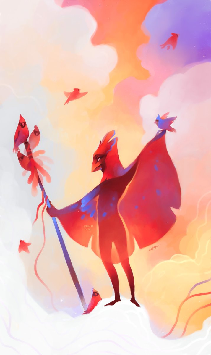 Guerrier des couleurs

#CDC #characterdesign #illustration