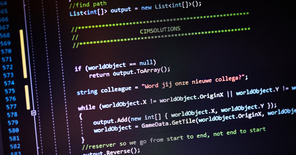 CIM_SOLUTIONSBV's tweet photo. Wij zijn op zoek naar .NET/C# Software Engineers. Ben jij een coder in hart en nieren en sterk op gebied van Scrum en DevOps (T-Shaped)? Bekijk dan de vacature en solliciteer via https://t.co/gt4Q4Si6jd

#vacature #softwareengineer #dotnet #csharp #learncreateandmakeitwork https://t.co/PL4ft6kBiA