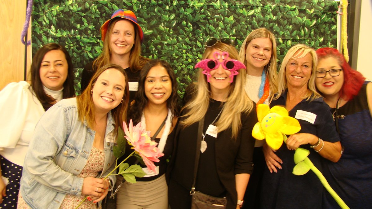 ABL_Employment's tweet photo. If you're going to have a post-Covid open house to visit with your customers again, then do it like the team at @People2o did -  and make it FUN!
A group of ABL staff and managers were glad to attend the Open House event on May 15th. Thank you for a wonderful time! 
#Staffing https://t.co/LpoNZZJMNc