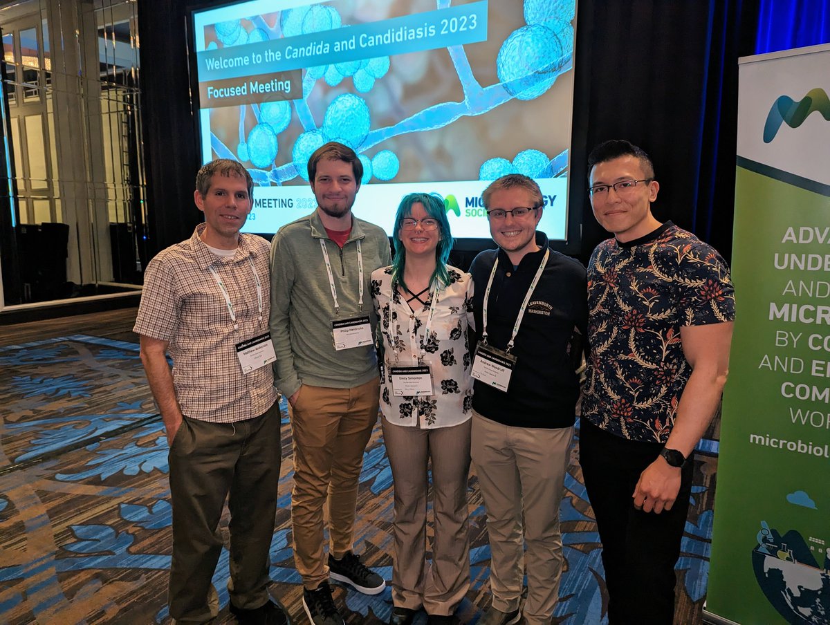 CharltonLam's tweet photo. I had a blast at my first Candida meeting in beautiful Montréal! Thanks to @MicrobioSoc for the opportunity to discuss my work with the experts. Happy to have represented OSU along with the Anderson Lab (@science_punx, @esimonton98)! #Candida2023 https://t.co/Pz08QtMl8u