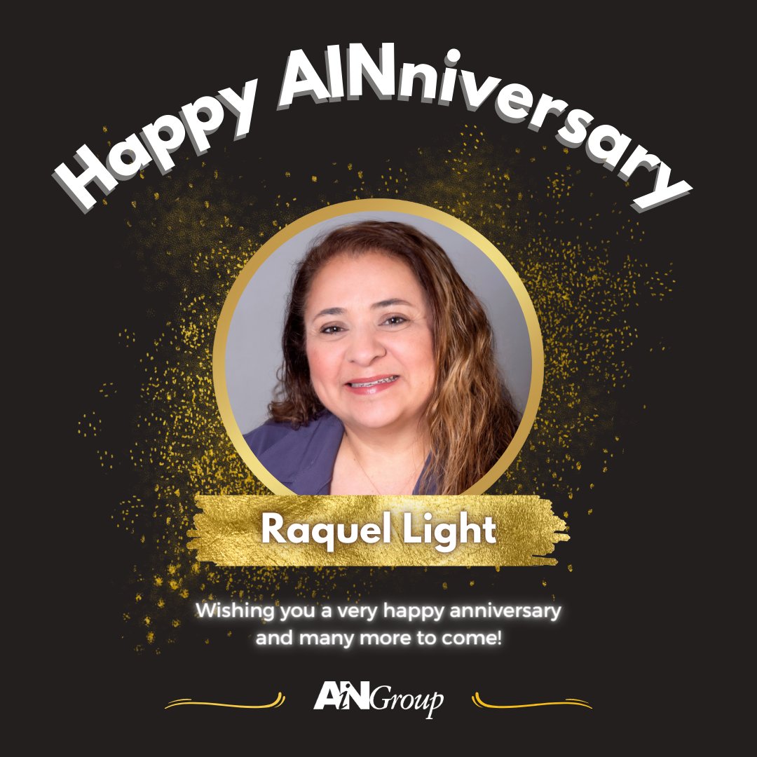 aingroup's tweet photo. Join us in celebrating the AINniversary of Raquel Light! Your hard work, innovative ideas, and unwavering dedication continue to challenge and inspire us all. Wishing you a very happy anniversary and many more to come! #AINGroup #Anniversary #TeamRecognition #TeamSpirit https://t.co/bfxRa2d8gW
