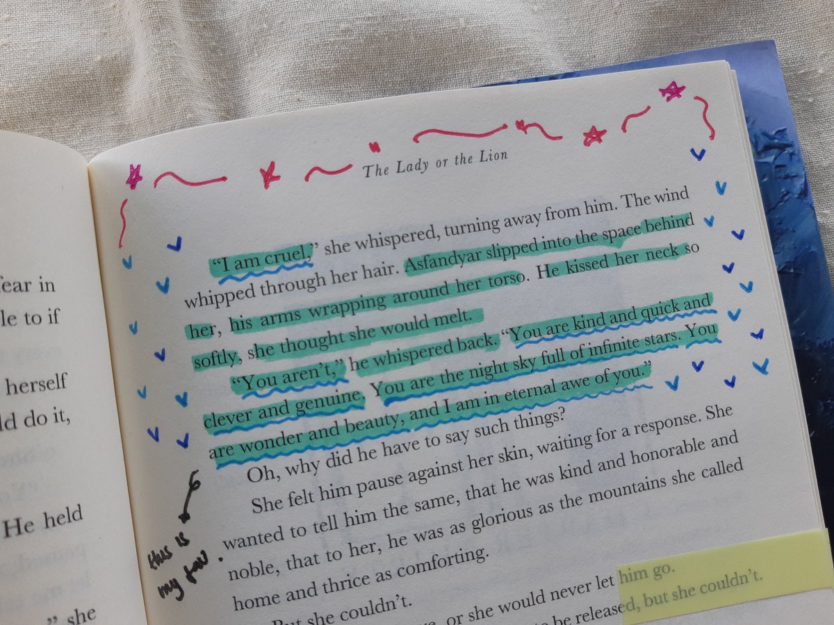 “i am cruel,” she whispered

“you aren’t,” he whispered back. “you are kind and quick and clever and genuine. you are the night sky full of infinite stars. you are wonder and beauty, and i am in eternal awe of you.”