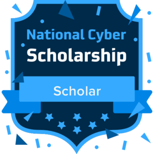 vb_atc's tweet photo. Congrats Rhett W., now a National Cyber Scholar after selection from CyberStart America program. He is 1 of the highest scoring students who met the eligibility criteria for a Scholarship &amp; access to the Cyber Foundations Academy, worth over $3,000, &amp; a digital Scholar badge. https://t.co/guovc6p2ko