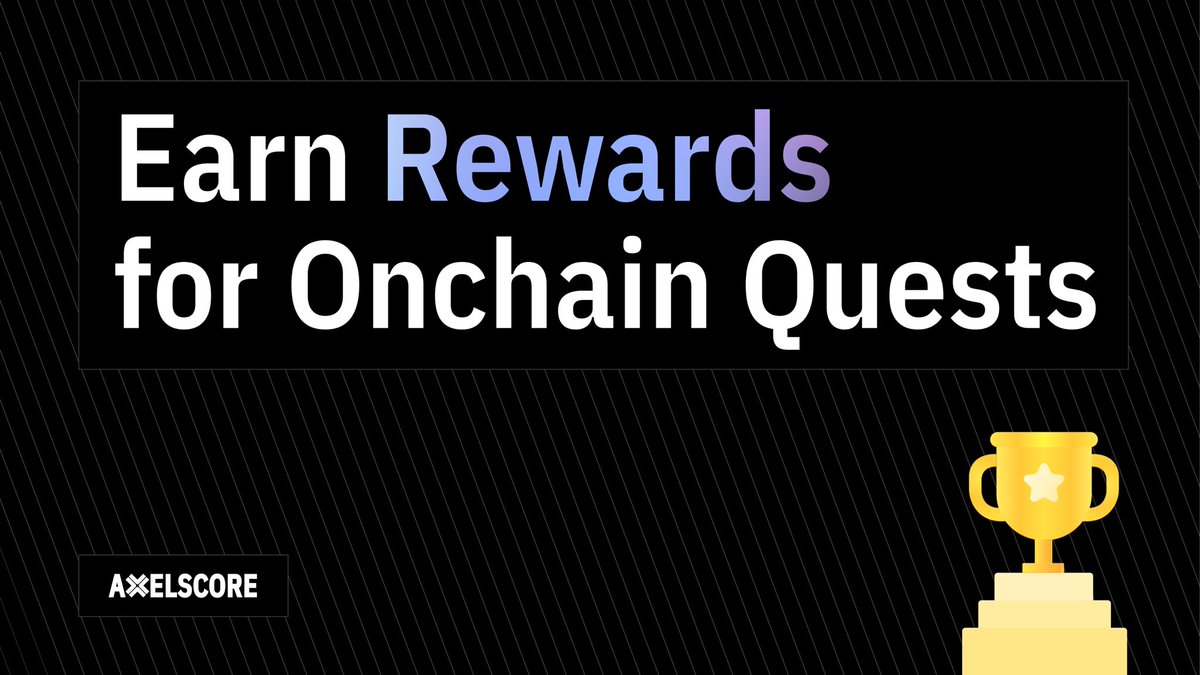 friendly reminder that you can turn onchain activity into crypto & NFT rewards 

you've probably already earned some without realizing it 😳

find out at science.flipsidecrypto.xyz/axelscore