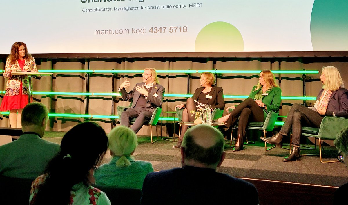 Formas conference today focused on: Using knowledge in an uncertain world  #agenda2030  Inspiring panel with: thought leader <a href="/anderssandberg/">Anders Sandberg</a>, researcher Future of Humanity Institut, University of Qxford, Camilla Asp, MSB and Jenny  Larsson,  Schneider Electric #FormasAgenda2030