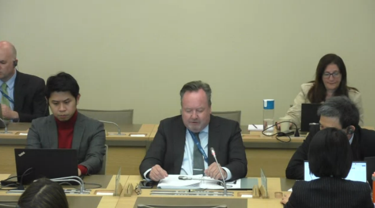 wto's tweet photo. The WTO Committee overseeing the plurilateral Government Procurement Agreement (GPA) selected Martin Zbinden from Switzerland 🇨🇭as its new chair today.   

Read about the GPA here: https://t.co/E6s5BM8jhp
#WTOGPA https://t.co/EdZr0OzzFF