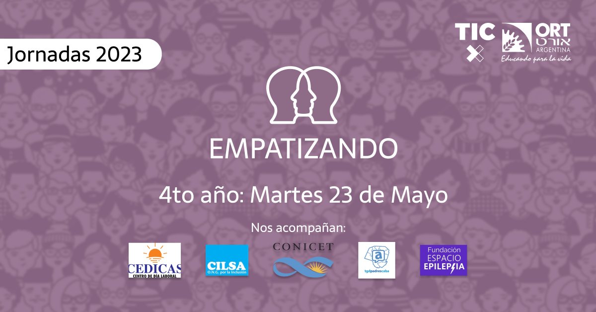 “Primero debemos conocer y entender, sólo así podemos ser parte de la solución”, desde EMPATIZANDO organizamos jornadas de sensibilización, concientización y motivación para nuestros estudiantes que están en la etapa de ideación de sus proyectos.
Entre otros:
#EMPATIZANDO