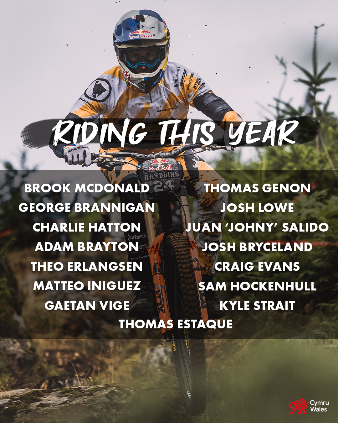 Red Bull UK on Twitter "RED BULL HARDLINE 2023 RIDER LINEUP HAS LANDED