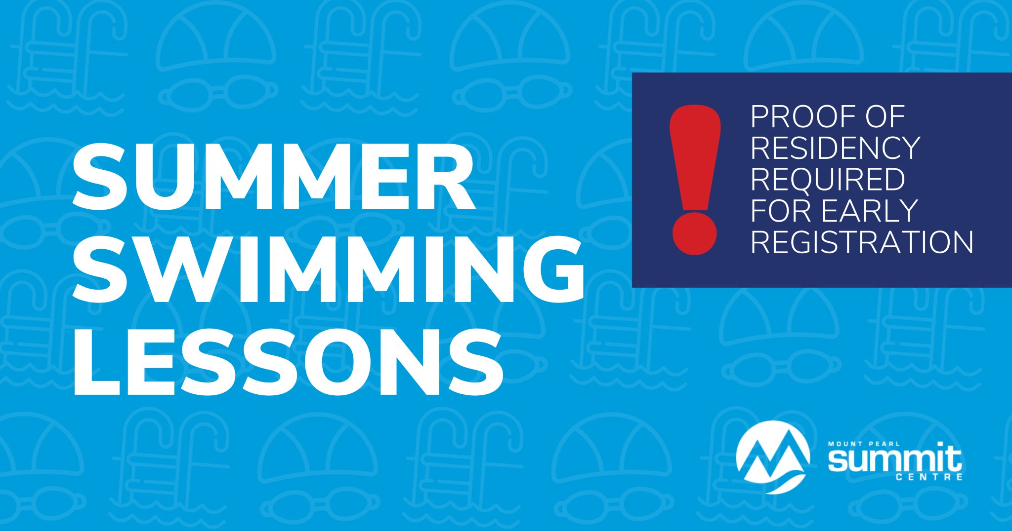City of Mount Pearl on Twitter "SWIMMING LESSONS IMPORTANT UPDATE