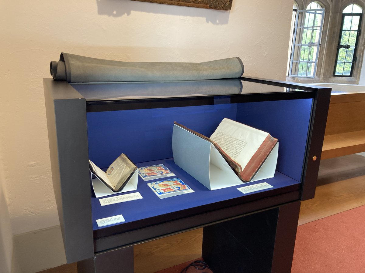 StJohnsOxLib's tweet photo. Case 2 in our exhibition "From Ink to Pixels" focuses on manuscripts with significant provenance. You can read more about it here:
https://t.co/vQhhkur37t https://t.co/eNJPYHGz0m