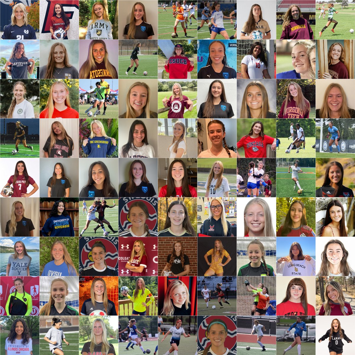 GAcademyLeague's tweet photo. 🎉 CLASS OF 2023 🎉

Congratulations to the nearly 600 GA players who have committed to play soccer at the collegiate level next year! https://t.co/YsVbTO840D