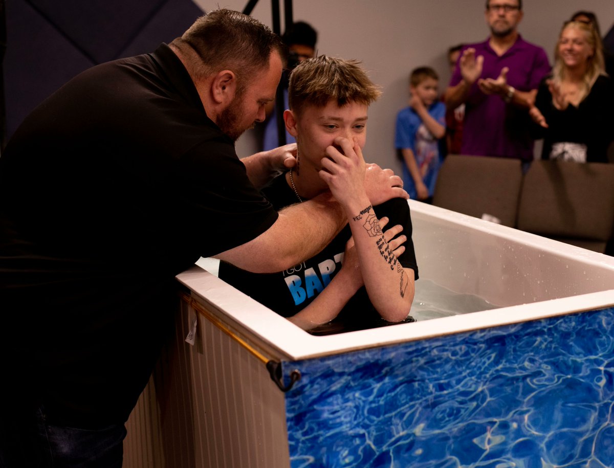impactchurch_tn's tweet photo. "I decided to get baptized because I want the world to know that Jesus is my Lord and I'm going to serve Him for the rest of my life." -Blake, #ImpactStudents https://t.co/VqyNq7hwhB
