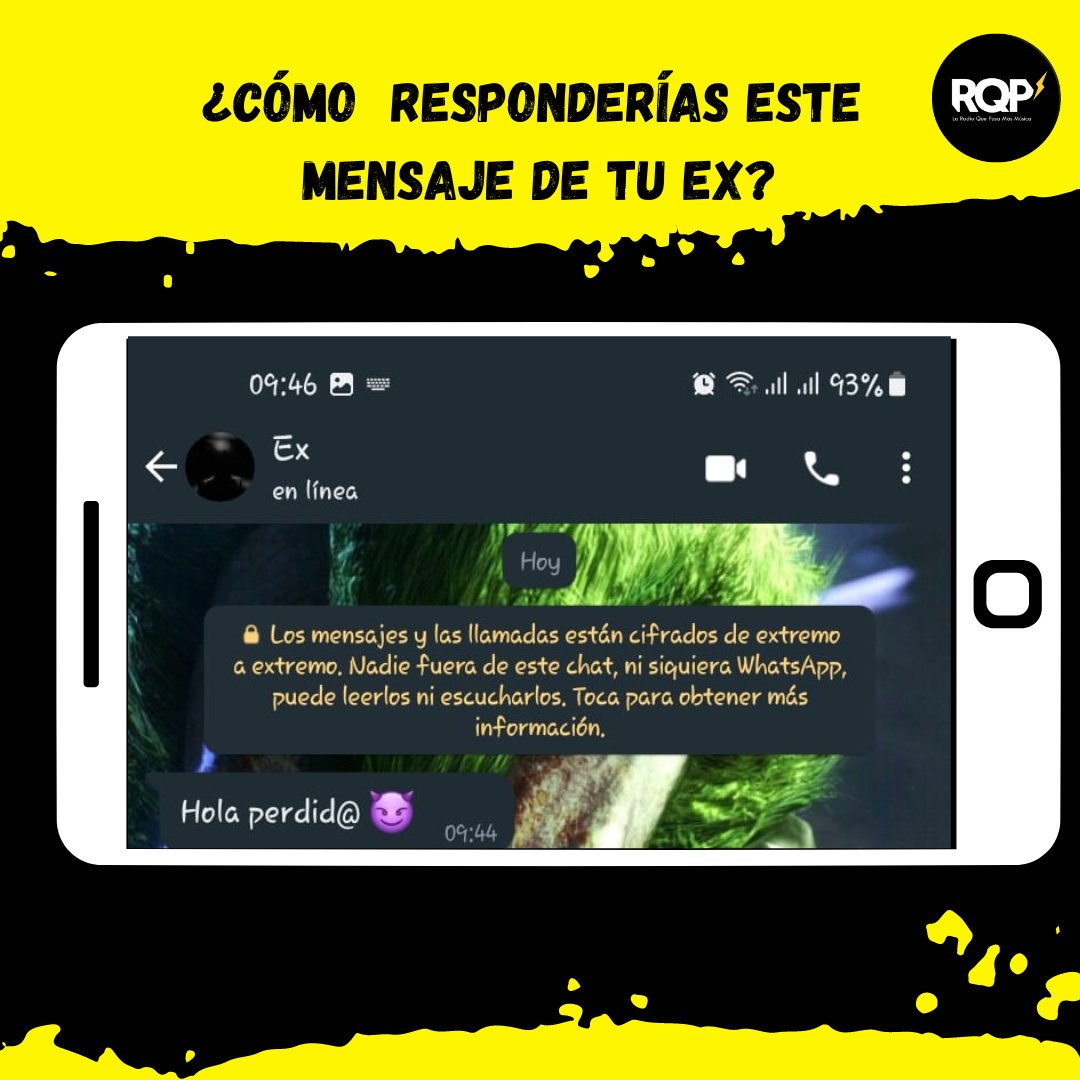 ¡La pregunta de la semana!📷📷📷
¿Qué dirían ustedes?
Escríbenos en los comentarios.
#love #amor #expareja #ex #polemica #triste #MENSAJES #Whatssap