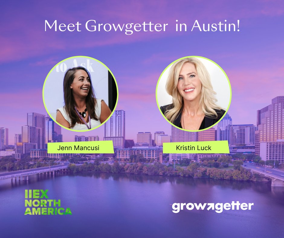 shallwegrow's tweet photo. 📣 Attention marketers and data enthusiasts!  Join us at the IIeX conference in Austin, TX, and meet the cofounders of Growgetter. We can't wait to be inspired, connect, and get to know you all! See you there! #mrx #datadrivenmarketing #IIeXConference #growgetter https://t.co/VvlnY1fLVE