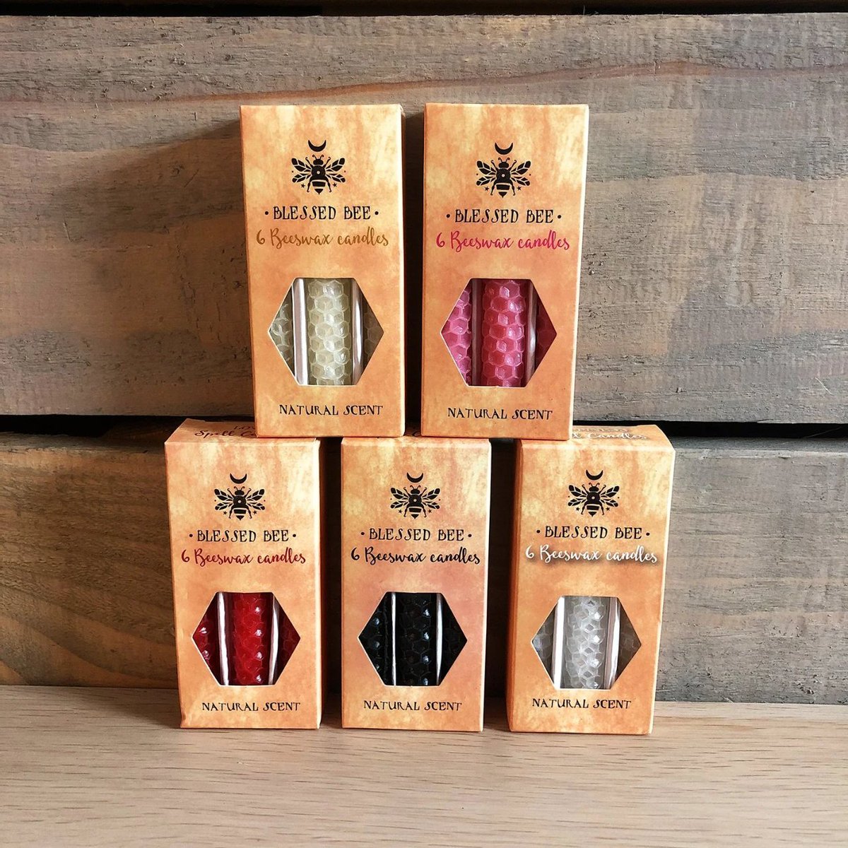 sleeperbrackets's tweet photo. Let your mind rest and your spirit soar with these Blessed Bee Beeswax Spell Candles. Available in 5 relaxing scents these candles are particularly effective at creating a rich atmosphere to practice mindfulness in. 

https://t.co/4daXceI46t https://t.co/4XOylDPknj