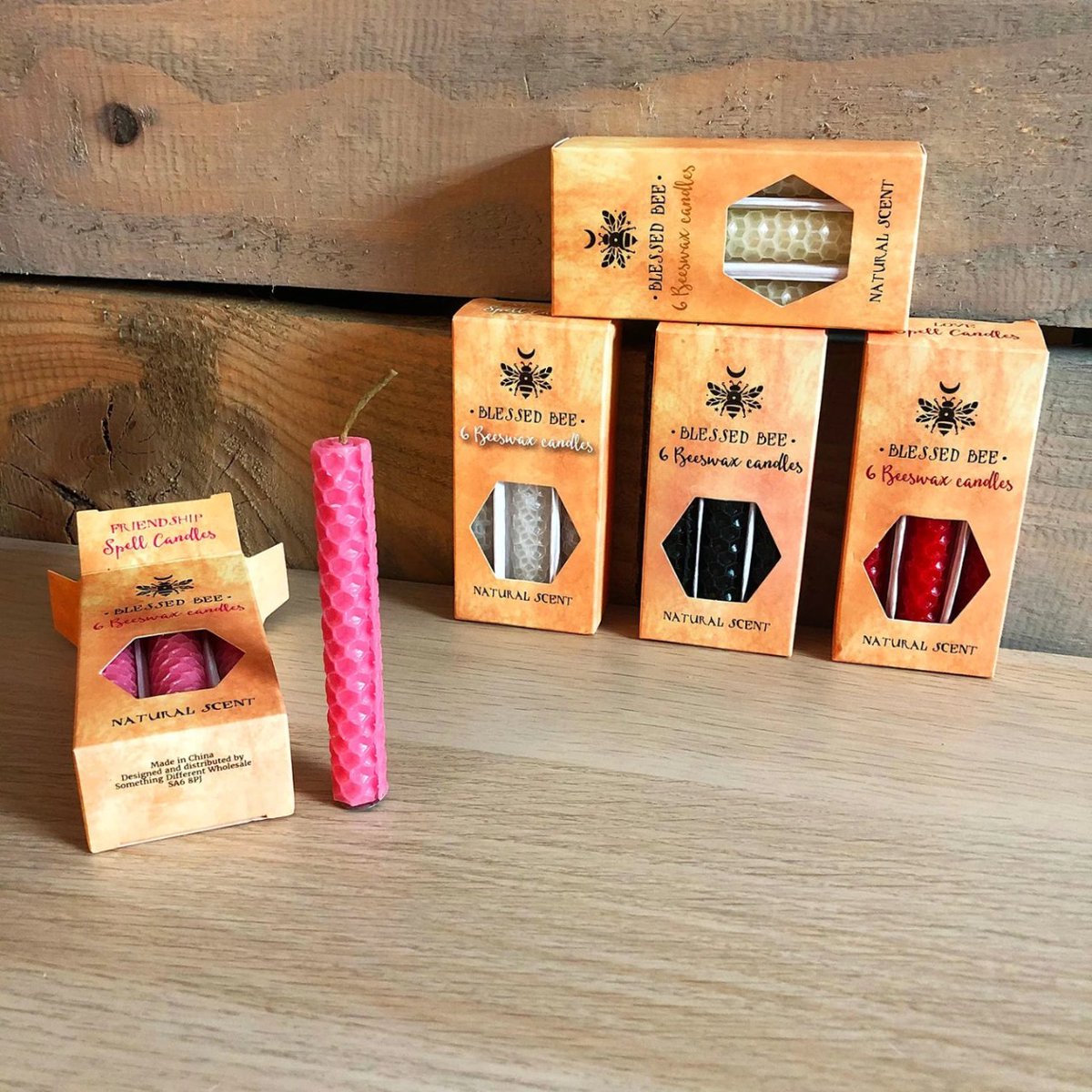 sleeperbrackets's tweet photo. Let your mind rest and your spirit soar with these Blessed Bee Beeswax Spell Candles. Available in 5 relaxing scents these candles are particularly effective at creating a rich atmosphere to practice mindfulness in. 

https://t.co/4daXceI46t https://t.co/4XOylDPknj
