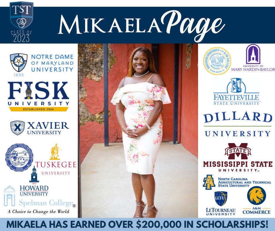 TSTLongview's tweet photo. 🎓Congratulations, Mikaela Page 🎓

Class of 2023 graduate, Mikaela, is headed to Atlanta, Georgia where she will attend Spelman College to study Bio-Chemistry. She wants to make a difference in this world in whatever she can. https://t.co/dOBiky7W7I