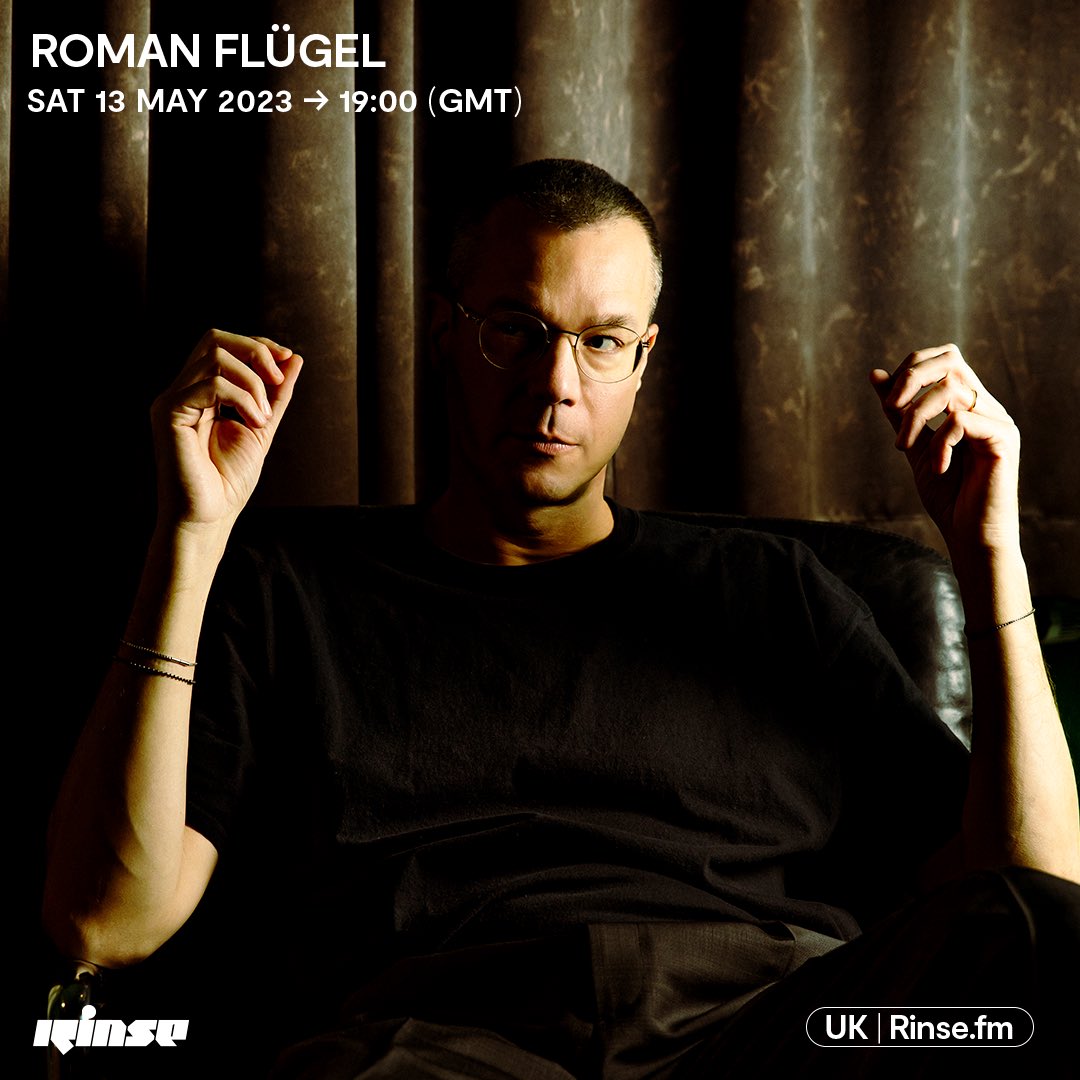 My latest mix for @RinseFM is in the archives. Roman Flügel - 13 May 2023 von Rinse FM auf #SoundCloud on.soundcloud.com/x4eFwNQfzdQSVg…
