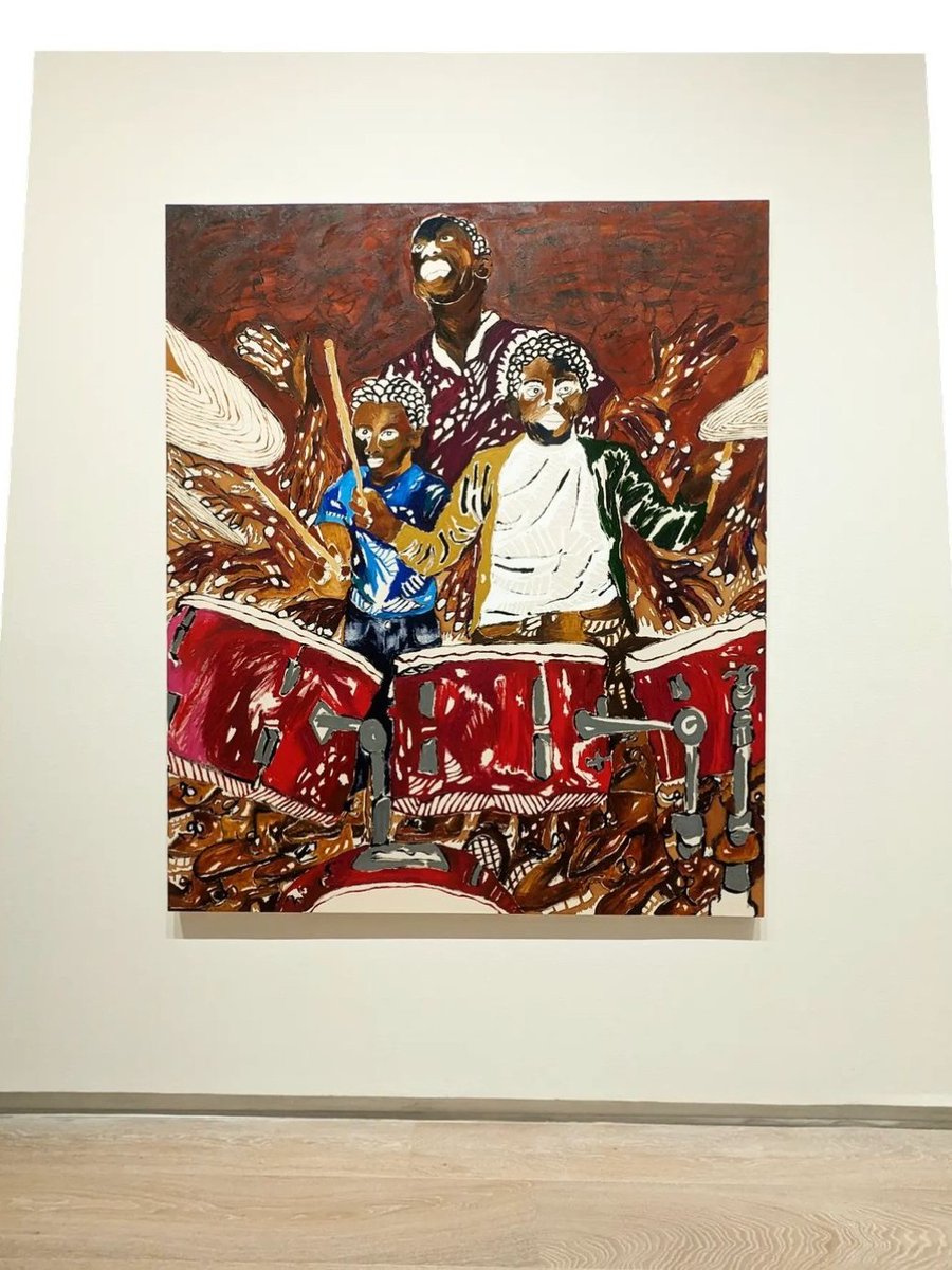 SCADMOA's tweet photo. Repost from Larry Ossei-Mensah. Popped down to #SCADMOA today in #Savannah for Chase Hall's exhibition "The Close of the Day" curated by Dan Palmer.
We cooking up..๐๐ฟ #birdmanhandrub #exhibitionhoppingwithyg #letcelebrateeachother https://t.co/zPOEdv5RBO